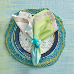 Sea Stone Seafoam Napkin Ring -Set of 4