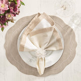 Kim Seybert - Tailored Placemat in Gray, Set of 4