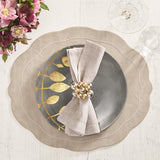 Kim Seybert - Tailored Placemat in Gray, Set of 4