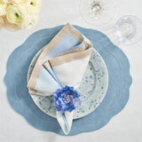 Kim Seybert - Tailored Placemats in Periwinkle, Set of 4