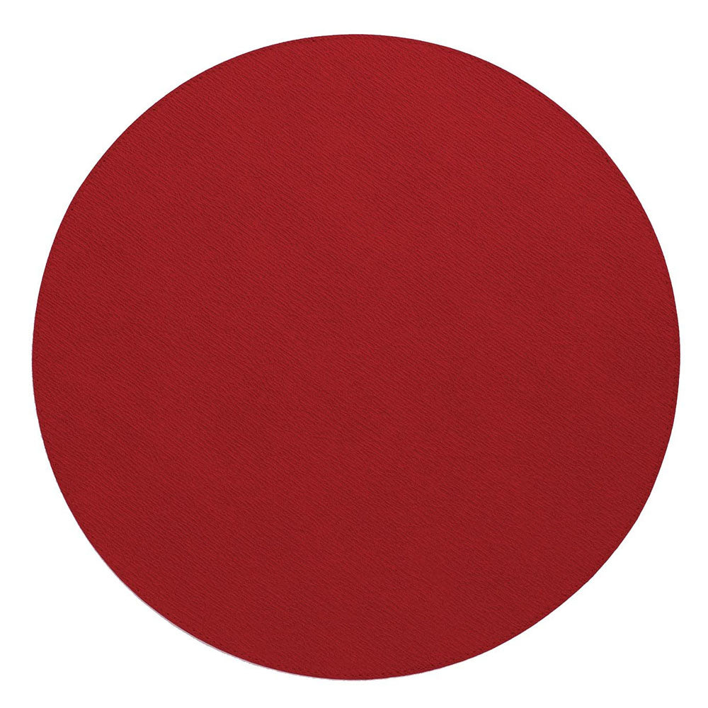 Bodrum Placemat Round Presto Red