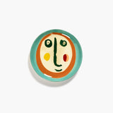 Ottolenghi Dinnerware - Breakfast plate with face 2 Feast - Set of 2