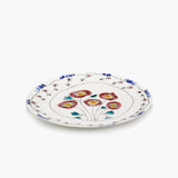 Anemone Milk Midnight Flowers Serving Plate Large