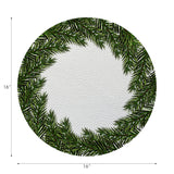 Nicolette Mayer Placemat 16" Round Evergreen - Set of 4