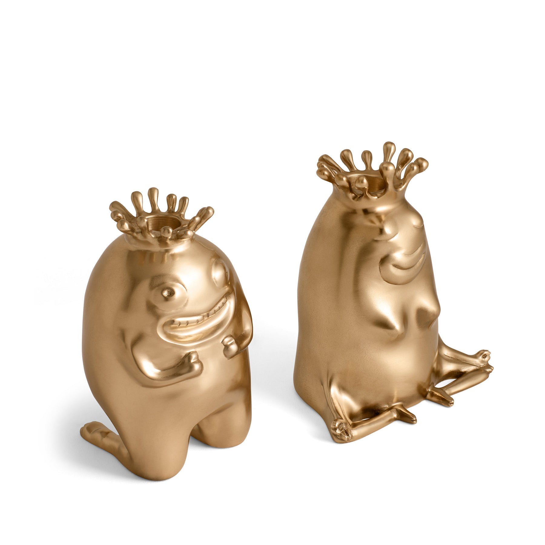 L'Objet Haas Queen Candlesticks (Set of 2)