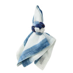 Kim Seybert Napkin Ring Sea Stone in Navy & White-Set of 2