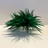 Julian Mejia Napkin Ring-Green Feathers Set of 2