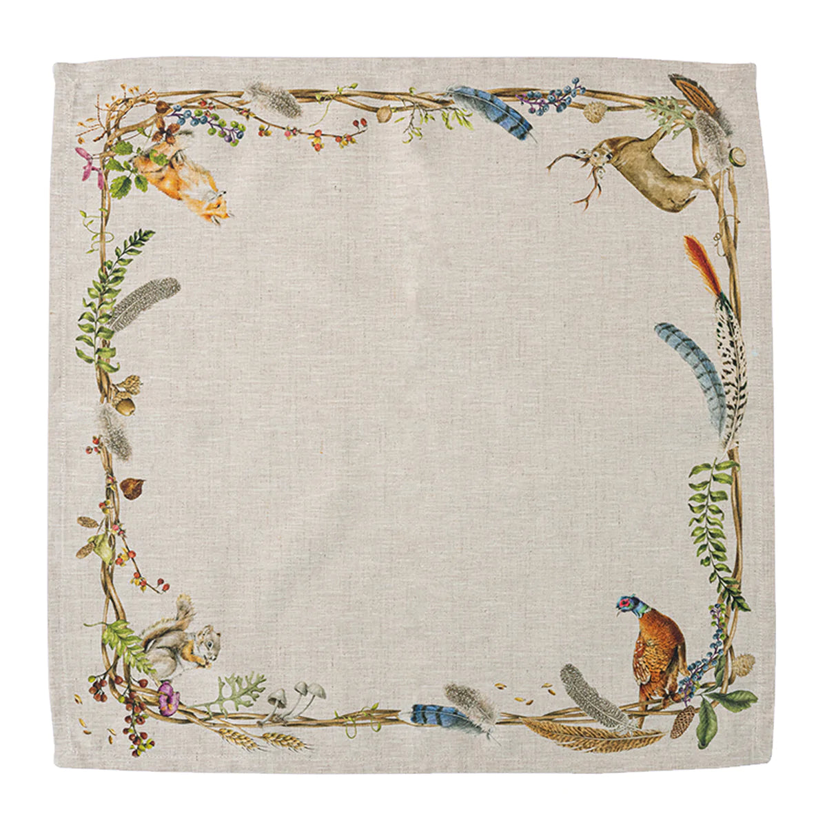 Juliska Forest Walk Napkin - Animals - Set of 2