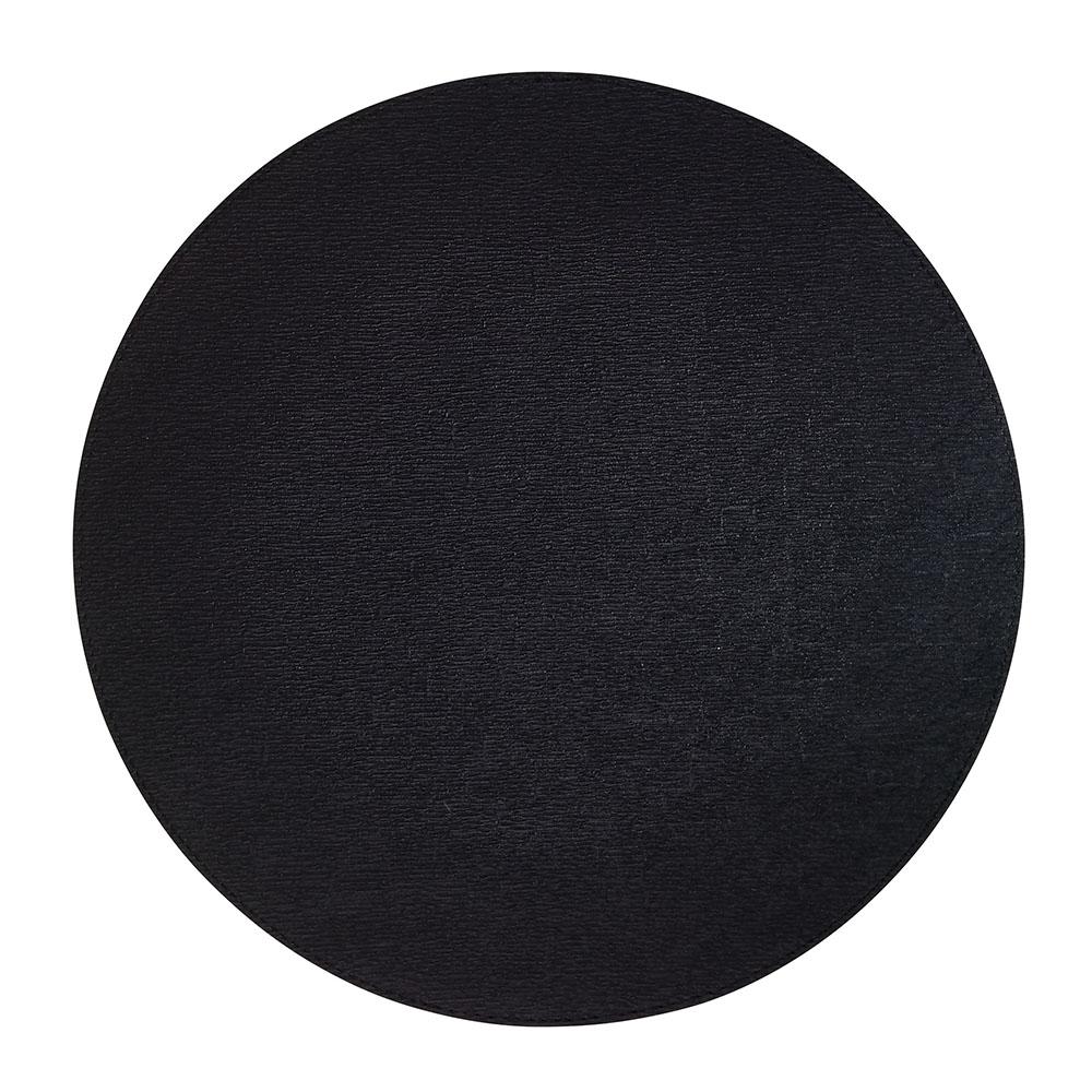Bodrum Placemat Round Presto Black
