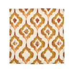 Watercolor Ikat in Rust Napkin - Set of 4
