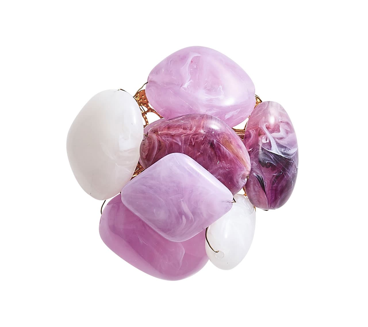 Sea Stone Lilac Napkin Ring -Set of 4