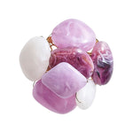 Sea Stone Lilac Napkin Ring -Set of 4