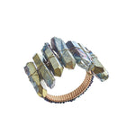 Radiant Napkin Ring in Midnight, Set of 4