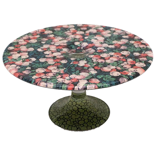 John Derian Stacking Cake Pedestal Rose Garland