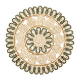 Kim Seybert - Casbah in Natural & Green Placemat - Set of 4