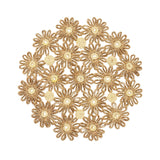 Kim Seybert - Daisy in Natural & Ivory Placemat - Set of 4