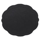 Kim Seybert - Tailored Placemat in Black, Set of 4