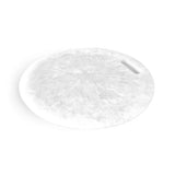 Nashi Classical Chopping Board Round - White Swirl