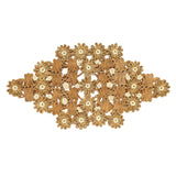 Kim Seybert - Daisy Runner in Natural & Ivory