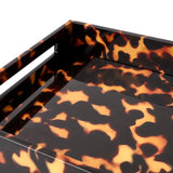 Addison & RossFaux Tortoise Medium Lacquered Serving Tray