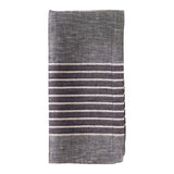 Bodrum Napkin Tuxedo- Charcoal