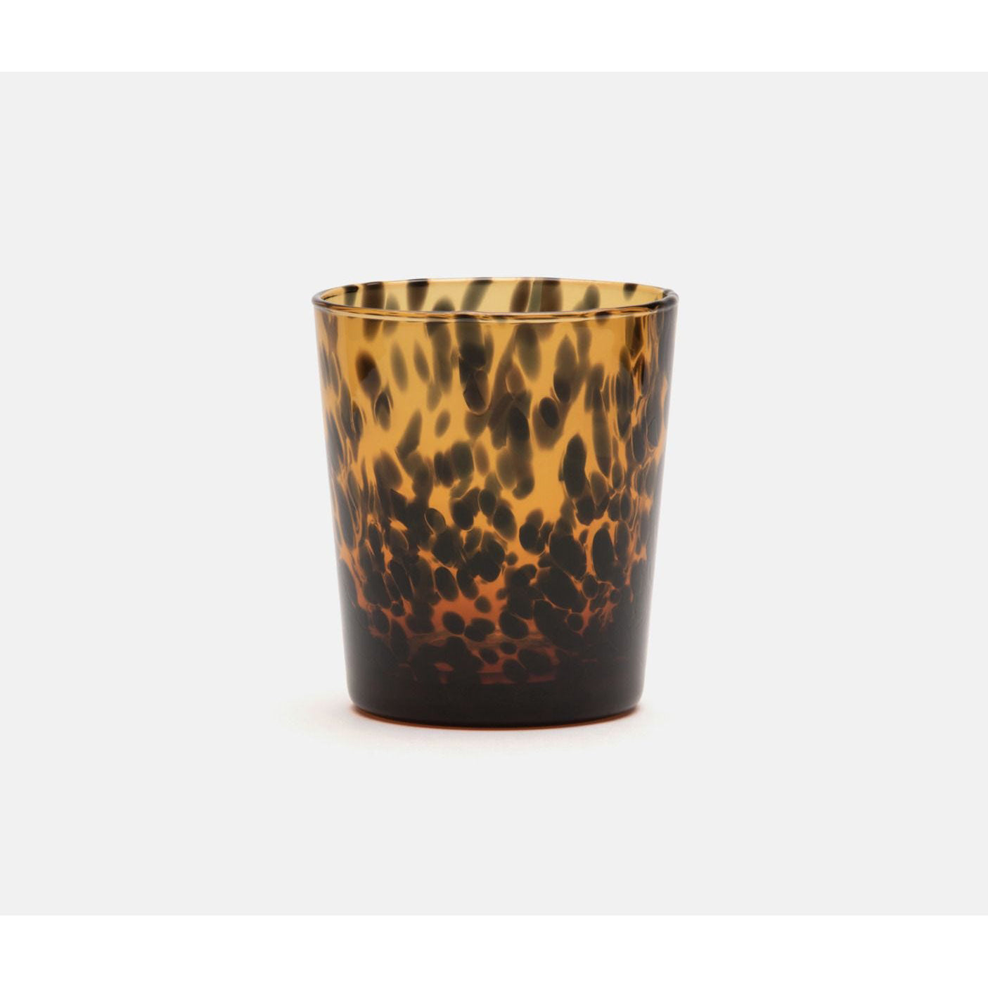 Andrew Tortoise Shell Tumbler Glass-Set of 2