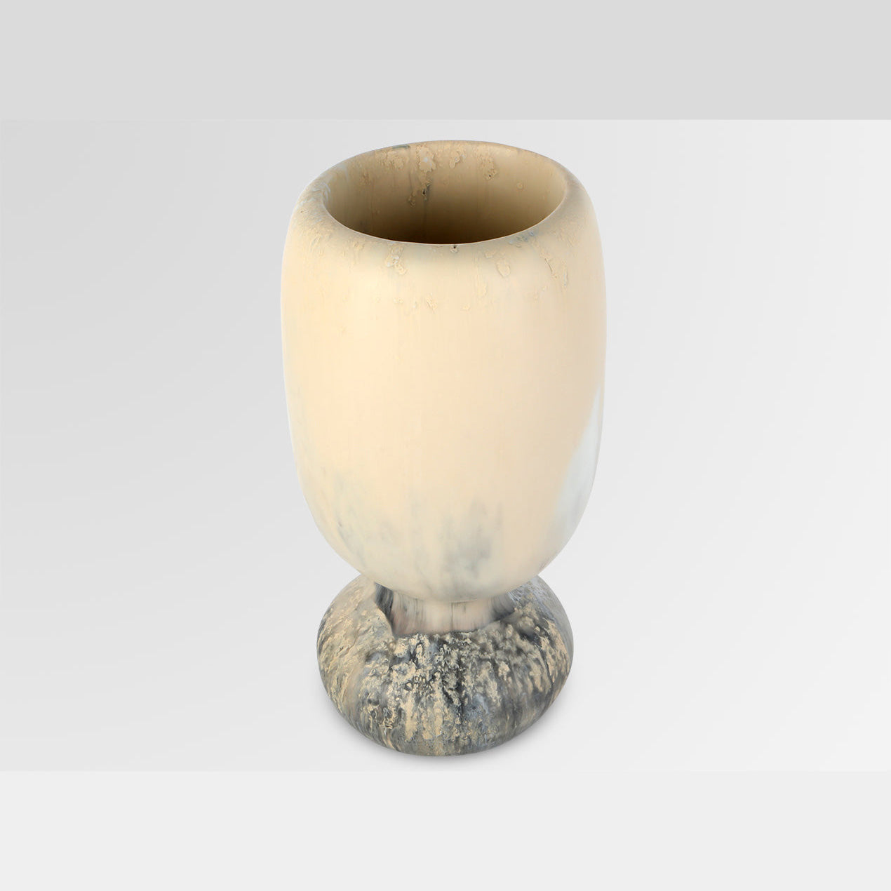 Dinosaur Designs-EXTRA LARGE RESIN ROCKPOOL VASE - SANDY PEARL
