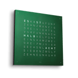 Qlocktwo Classic Stainless Steel 17.7"