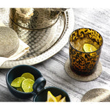Andrew Tortoise Shell Tumbler Glass-Set of 2