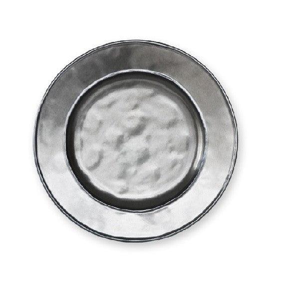 JULISKA Pewter Stoneware Side/Cocktail Plate