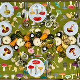 Summerill & Bishop-John Derian 'Fungi' Linen Napkin Set of 2