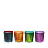 L'Objet Prism Double Old Fashioned Glasses - Assorted (Set of 4)