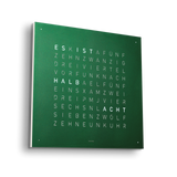 Qlocktwo Classic Stainless Steel 17.7"