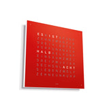 Qlocktwo Classic Stainless Steel 35.4"