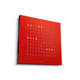 Qlocktwo Classic Stainless Steel 35.4"