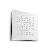 Qlocktwo Classic Stainless Steel 35.4"