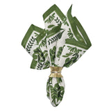 Kim Seybert - Botanica Napkin in Ivory & Green, Set of 4
