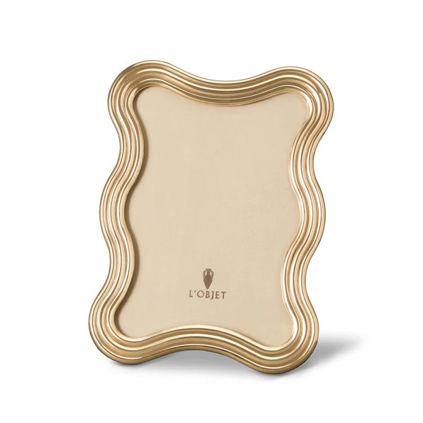 L'Objet Ripple Frame Gold 5x7 – Bellissimo Home