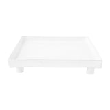 Astier De Villatte Setsuko Square Platter with Feet