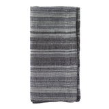 Bodrum Linens Midas Charcoal Napkin - Set of 4