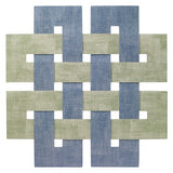 Bodrum Linens Easy Care Celtic Ice Blue Sage Placemat - Set of 4