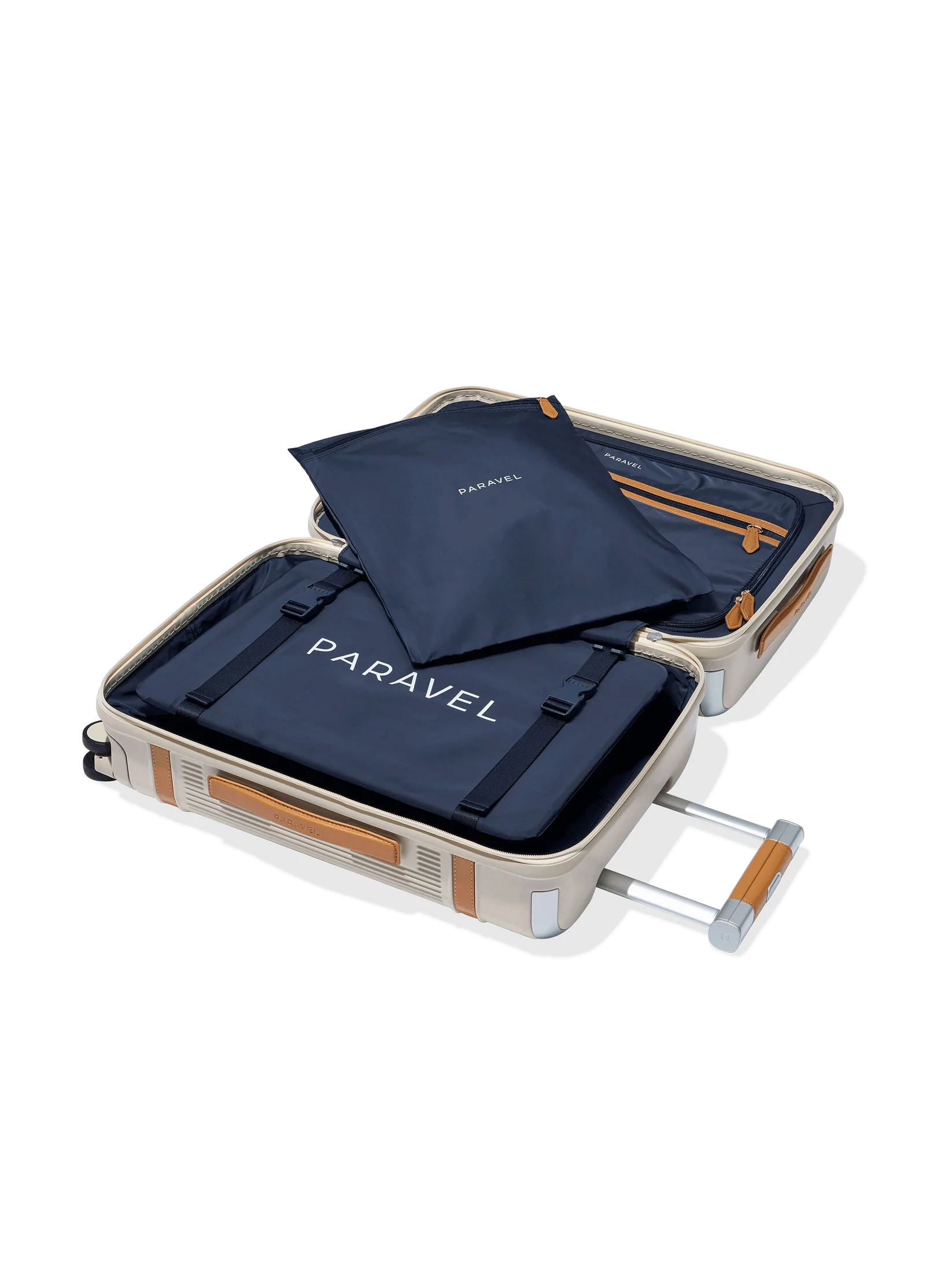 Paravel Aviator CarryOn PlusScout Tan Bellissimo Home