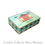 Designer 12 Piece Tins - Mary Maguire Garden Folly