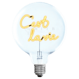 Message In A Bulb Lights - C'est la Vie