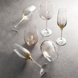 Orion Wine Glass in Gold, Set of 4