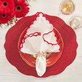 Kim Seybert - Tailored Placemat in Ruby, Set of 4