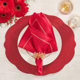 Kim Seybert - Tailored Placemat in Ruby, Set of 4