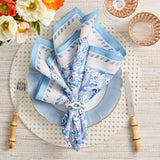 Kim Seybert - Mira in Blue Napkin - Set of 4