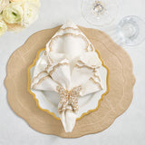 Kim Seybert - Tailored Placemat in Gold, Set of 4