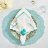 Kim Seybert - Tailored Placemat in Seafoam, Set of 4